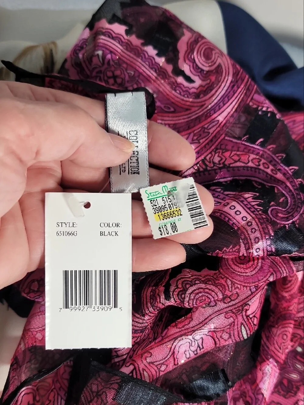 7 Women's Fashion Scarves - Mixed Color Collection - NWT & NWOT